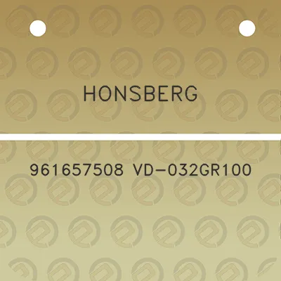 honsberg-961657508-vd-032gr100