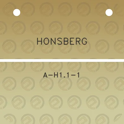 honsberg-a-h11-1