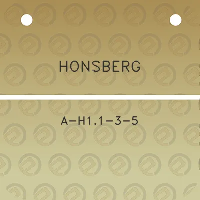 honsberg-a-h11-3-5