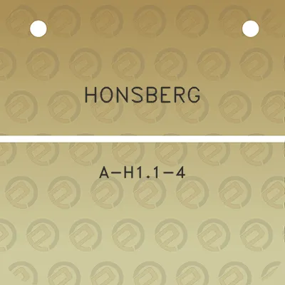 honsberg-a-h11-4