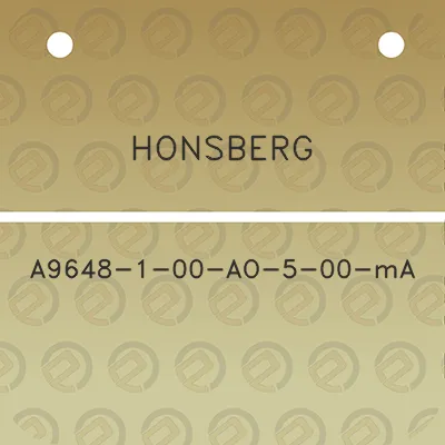 honsberg-a9648-1-00-ao-5-00-ma