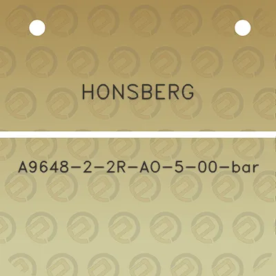 honsberg-a9648-2-2r-ao-5-00-bar