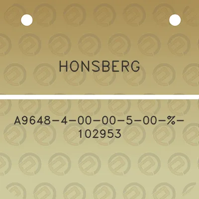 honsberg-a9648-4-00-00-5-00-102953