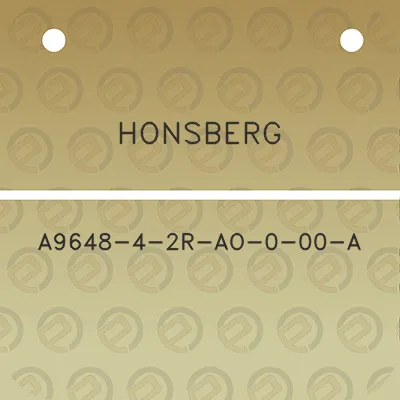 honsberg-a9648-4-2r-ao-0-00-a