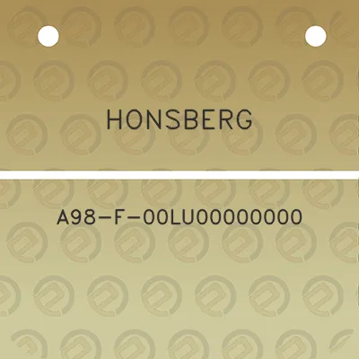 honsberg-a98-f-00lu00000000