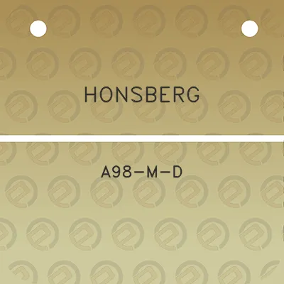 honsberg-a98-m-d