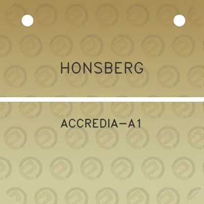 honsberg-accredia-a1