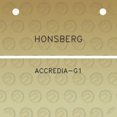 honsberg-accredia-g1