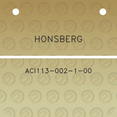 honsberg-aci113-002-1-00