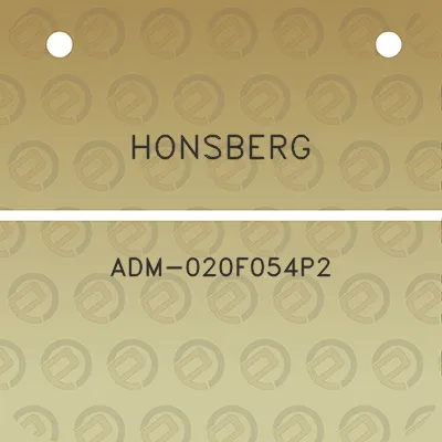 honsberg-adm-020f054p2