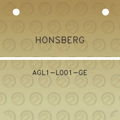 honsberg-agl1-l001-ge