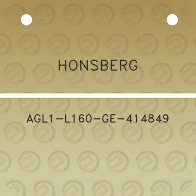 honsberg-agl1-l160-ge-414849