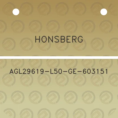 honsberg-agl29619-l50-ge-603151