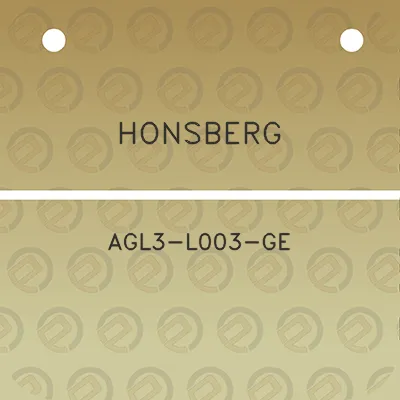 honsberg-agl3-l003-ge