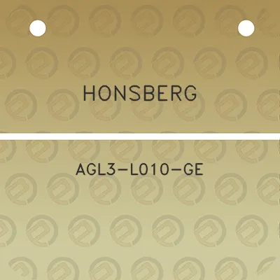 honsberg-agl3-l010-ge