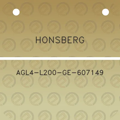 honsberg-agl4-l200-ge-607149