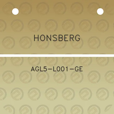 honsberg-agl5-l001-ge