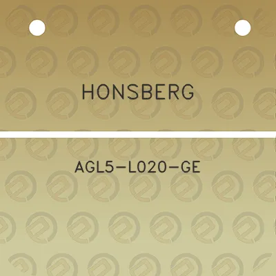 honsberg-agl5-l020-ge