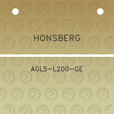 honsberg-agl5-l200-ge