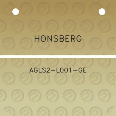 honsberg-agls2-l001-ge