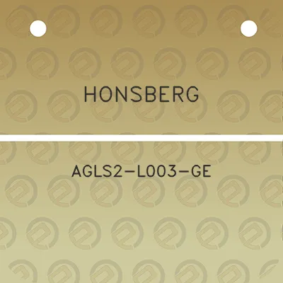 honsberg-agls2-l003-ge