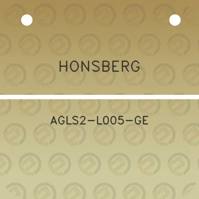 honsberg-agls2-l005-ge