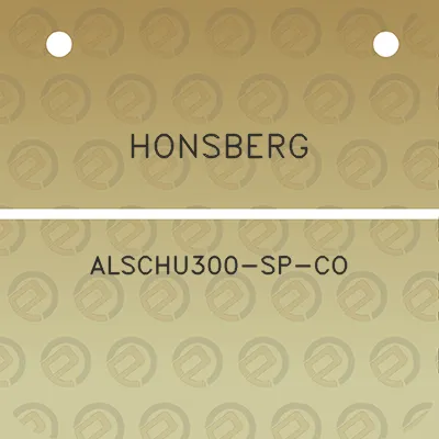 honsberg-alschu300-sp-co