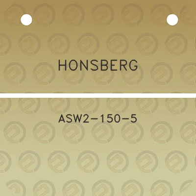 honsberg-asw2-150-5