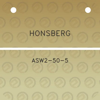 honsberg-asw2-50-5