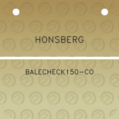 honsberg-balecheck150-co