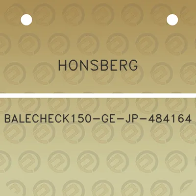 honsberg-balecheck150-ge-jp-484164