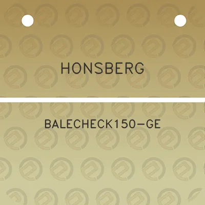 honsberg-balecheck150-ge