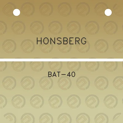 honsberg-bat-40