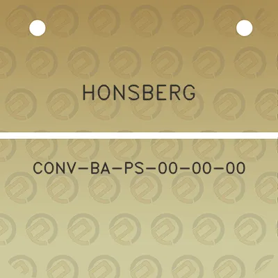 honsberg-conv-ba-ps-00-00-00