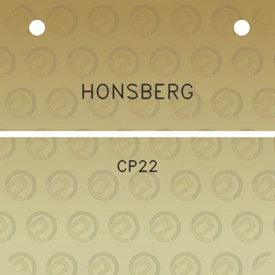 honsberg-cp22