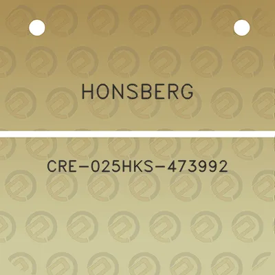 honsberg-cre-025hks-473992