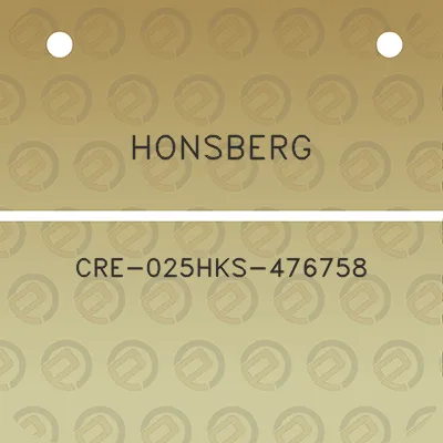 honsberg-cre-025hks-476758