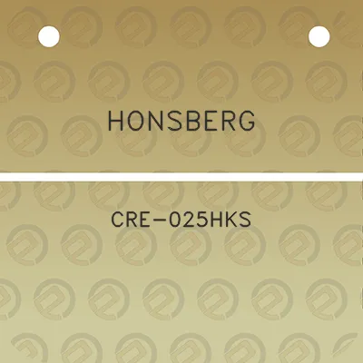 honsberg-cre-025hks