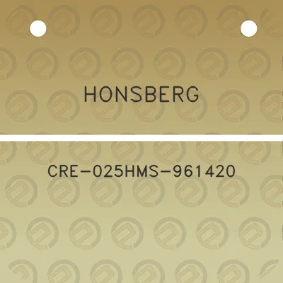 honsberg-cre-025hms-961420