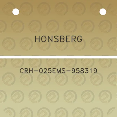 honsberg-crh-025ems-958319