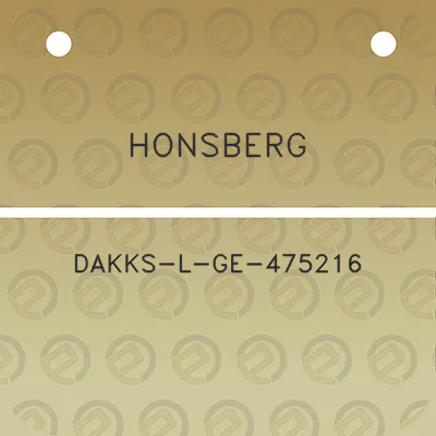 honsberg-dakks-l-ge-475216