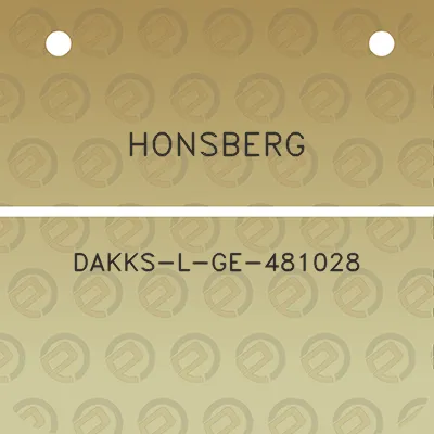 honsberg-dakks-l-ge-481028