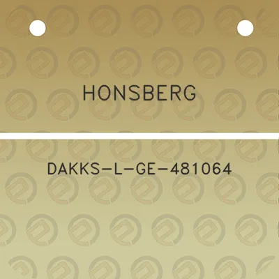 honsberg-dakks-l-ge-481064