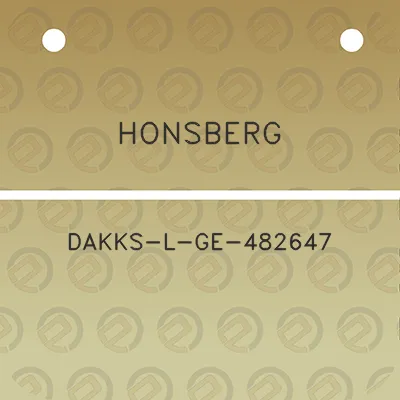 honsberg-dakks-l-ge-482647