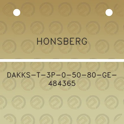 honsberg-dakks-t-3p-0-50-80-ge-484365