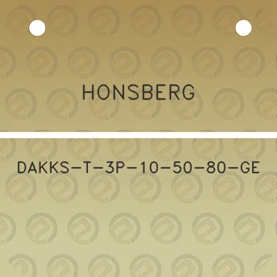 honsberg-dakks-t-3p-10-50-80-ge