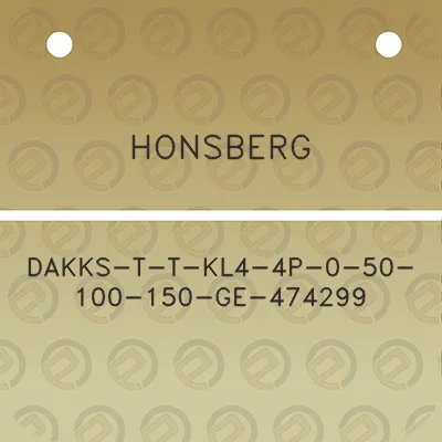 honsberg-dakks-t-t-kl4-4p-0-50-100-150-ge-474299