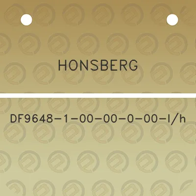 honsberg-df9648-1-00-00-0-00-lh