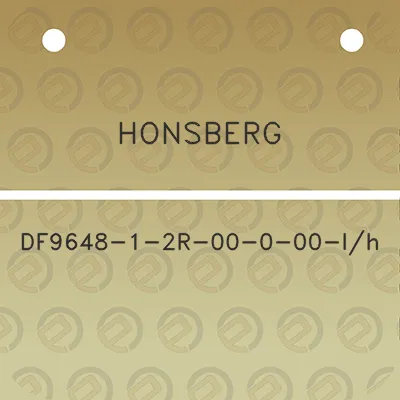 honsberg-df9648-1-2r-00-0-00-lh