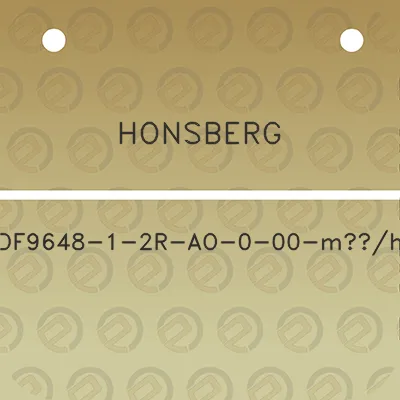 honsberg-df9648-1-2r-ao-0-00-m3h